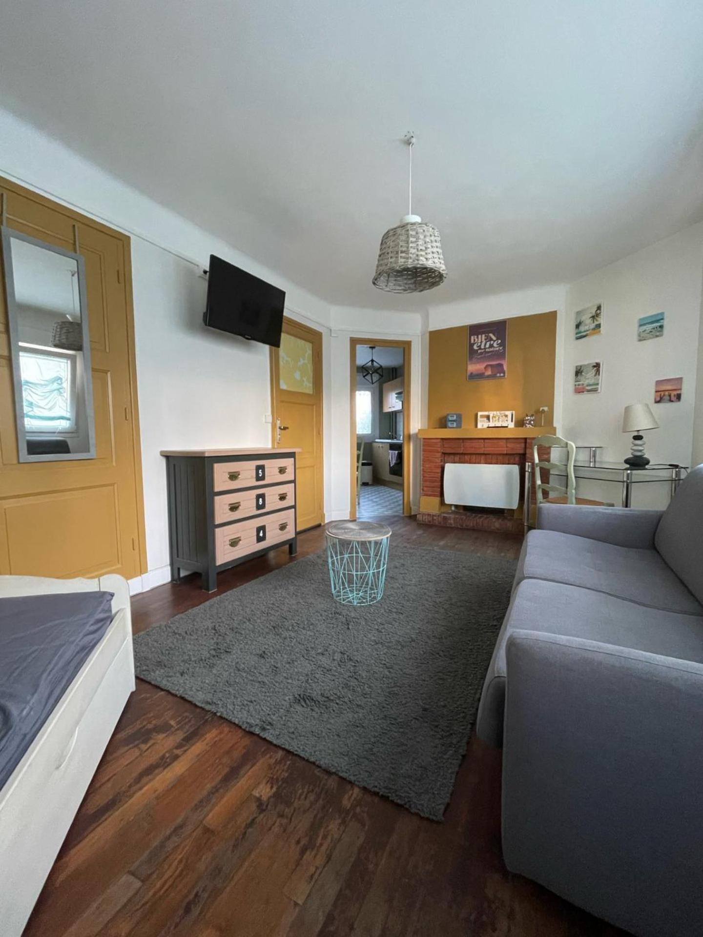 Studio 1 Min A Pied De La Mer Berck Buitenkant foto